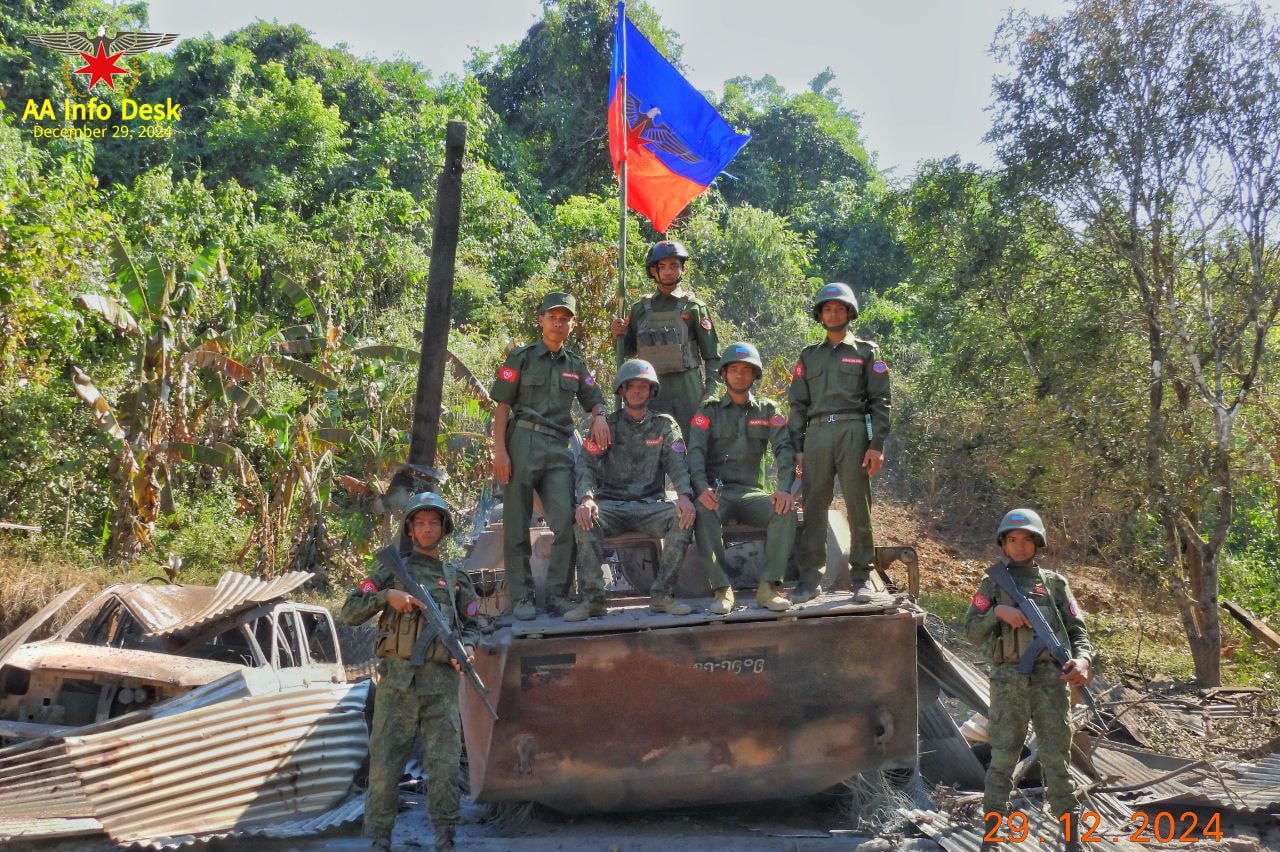 ရခိုင်ပြည်နယ်၏ ၉၀ ရာခိုင်နှုန်းကျော် သိမ်းပိုက်ထားပြီး အလုံးစုံသိမ်းပိုက်နိုင်ရေး ဆက်လက် တိုက်ခိုက်နေ