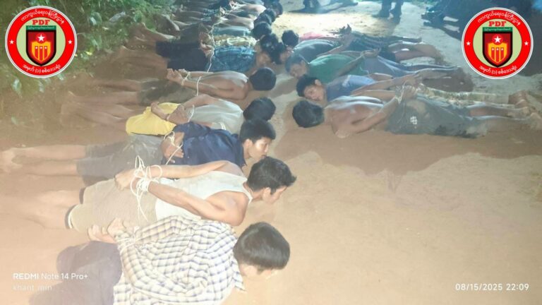 မော်လိုက်မြို့နယ်၊ ထော်သာပျူစခန်းကို သိမ်းပိုက်မှု စစ်သား၊ ပျူ ၃ ဦးသေဆုံးပြီး ပျူခေါင်းဆောင် အဲပါ အပါအဝင် ၁၉၀ ဦးကျော်ကို လက်နက်ခဲယမ်းများနှင့်အတူ ဖမ်းမိ
