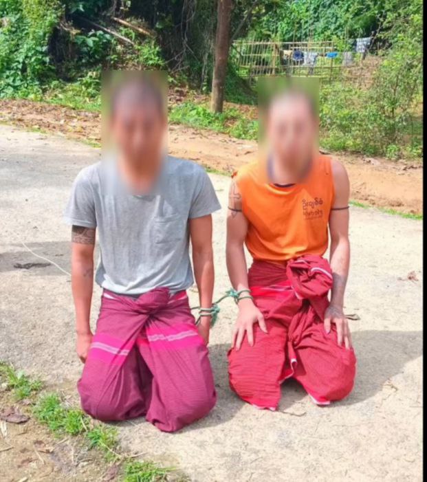 လှိုင်မြို့နယ် ဘုရင့်နောင် စစ်ကြောရေးစခန်းမှ ထွက်ပြေးလာသည့် စစ်မှုထမ်းတပ်သား ၂ ဦးကို ပဲခူးရိုးမအတွင်း၌ PDF တပ်ဖွဲ့က အရှင်ဖမ်းဆီး