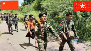 မြိုင်မြို့နယ်၊ တွင်းမပျူရွာစခန်းမှ ရိက္ခာရှာထွက်လာသော စစ်ကြောင်းကို တိုက်ခိုက်မှု ပျူ ၃ ဦး သေဆုံးပြီး လက်နက် တစ်လက် သိမ်းဆည်းရရှိ (ရုပ်သံ)