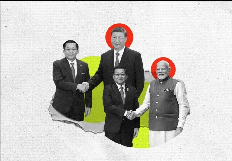 တရုတ်သမ္မတရှီကျင့်ပင်နှင့် အိန္ဒိယနိုင်ငံဝန်ကြီးချုပ် နာရင်ဒရာမိုဒီတို့က အကြမ်းဖက်စစ်ခေါင်း ဆောင်မင်းအောင်လှိုင် ကျူးလွန်နေသည့် စစ်ရာဝတ်ကျူးလွန်နေသည့် စစ်ရာဇဝတ်မှုများကို ကူညီပေးနေပြီး ၎င်းကို ရပ်တန့်ပစ်ရမည်