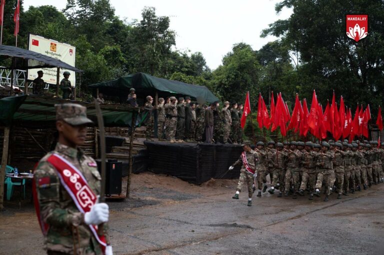 ပြည်သူ့ကာကွယ်ရေးတပ်မတော် (မန္တလေး) တပ်ဖွဲ့၏ အခြေခံစစ်ပညာသင်တန်း အပတ်စဉ် ၁၇ သင်တန်းဆင်းပွဲကျင်းပ
