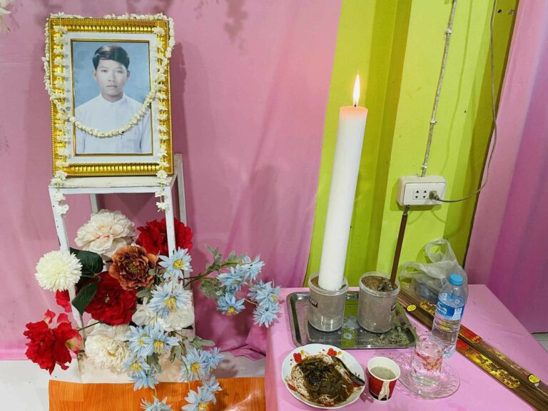 ကော့သောင်းမြို့၊ ရွှေဇင်ယော်ရပ်ကွက်ရှိတည်းခိုခန်းတစ်ခုတွင် CDM ကျောင်း ဆရာတစ်ဦး သတ်ဖြတ်ခံရ