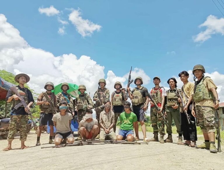 ဝန်းသိုမြို့မှ ထွက်လာသော အင်အား ၆၀ ပါစစ်ကြောင်းကို တိုက်ခိုက်မှု ၃၅ ဦးကျော်သေဆုံးပြီး ၆ ဦး အရှင်မိကာ စစ်ကြောင်းတစ်ကြောင်းလုံးပျက်စီး