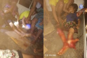 ဖားအံမြို့နယ်၊ ဖားဘော်ရွာလေးရွာအတွင်းကို အကြမ်းဖက်စစ်တပ်က လက်နက်ကြီးဖြင့် ပစ်ခတ်မှု အသက် ၆ နှစ်အရွယ် ကလေးငယ် ၁ ဦးအပါအဝင် ပြည်သူ ၂ ဦးသေဆုံးပြီး ၁၇ ဦးဒဏ်ရာရ