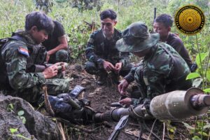 ဖရူဆိုမြို့ပတ်ဝန်းကျင်သို့ စစ်ကြောင်းထိုးလာသည့်အကြမ်းဖက်စစ်တပ်ကို နေ့မနား၊ ညမအိပ် ခုခံ တိုက်ခိုက်နေ