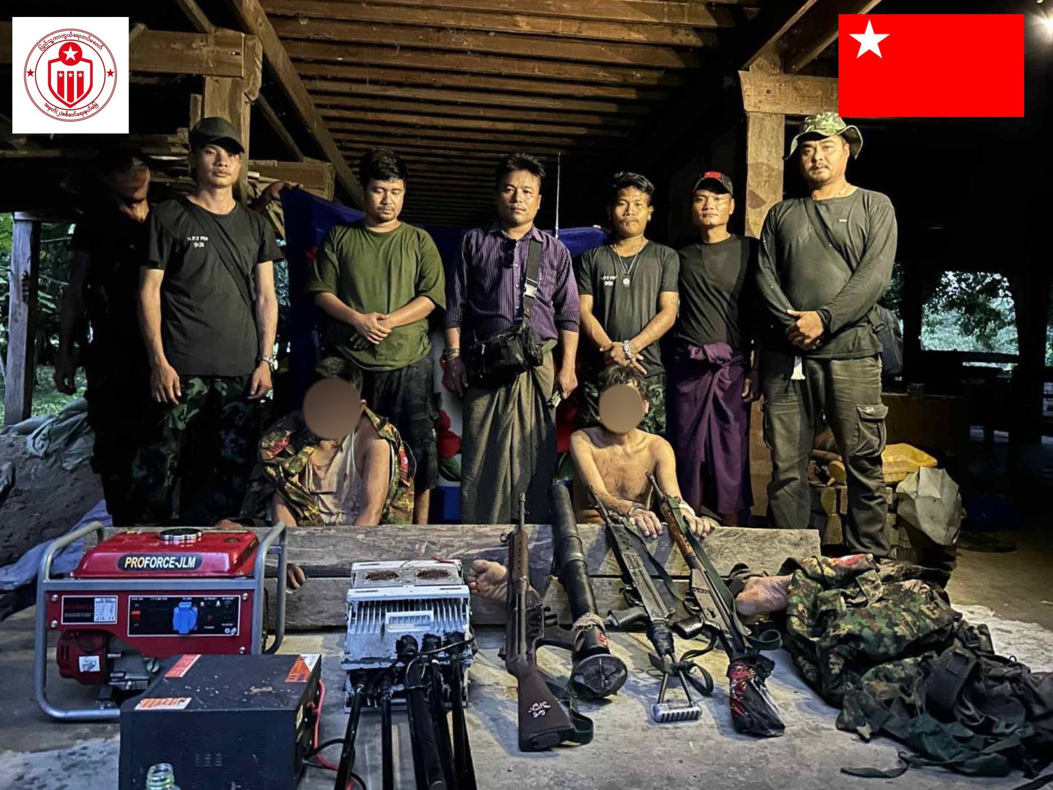 ရေတာရှည်မြို့နယ်၊ စစ်တောင်းမြစ်အရှေ့ဘက်ကမ်းရွာသစ်ကျေးရွာရှိ စစ်တပ်စခန်းကို တိုက်ခိုက် သိမ်းပိုက်မှု ဒုဗိုလ်မှူးကြီး ညီညီနိုင်အပါအဝင် စစ်သား ၁၅ ဦးသေဆုံးပြီး စစ်သုံ့ပန်း ၂ ဦးနှင့်အတူ လက်နက်ခဲယမ်းများ သိမ်းဆည်းရရှိ